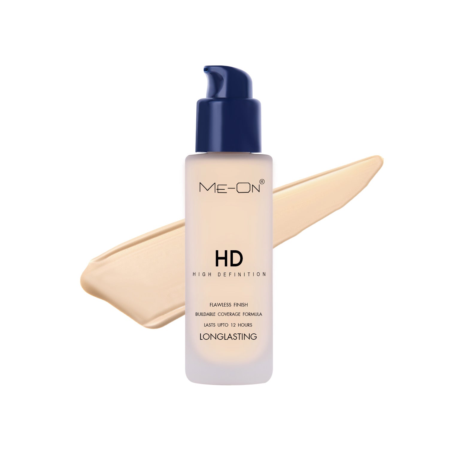ME-ON HD Foundation in 01 Cool Ivory shade