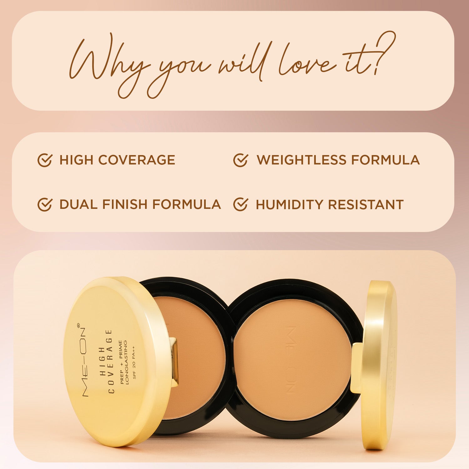 High Coverage Compact Powder