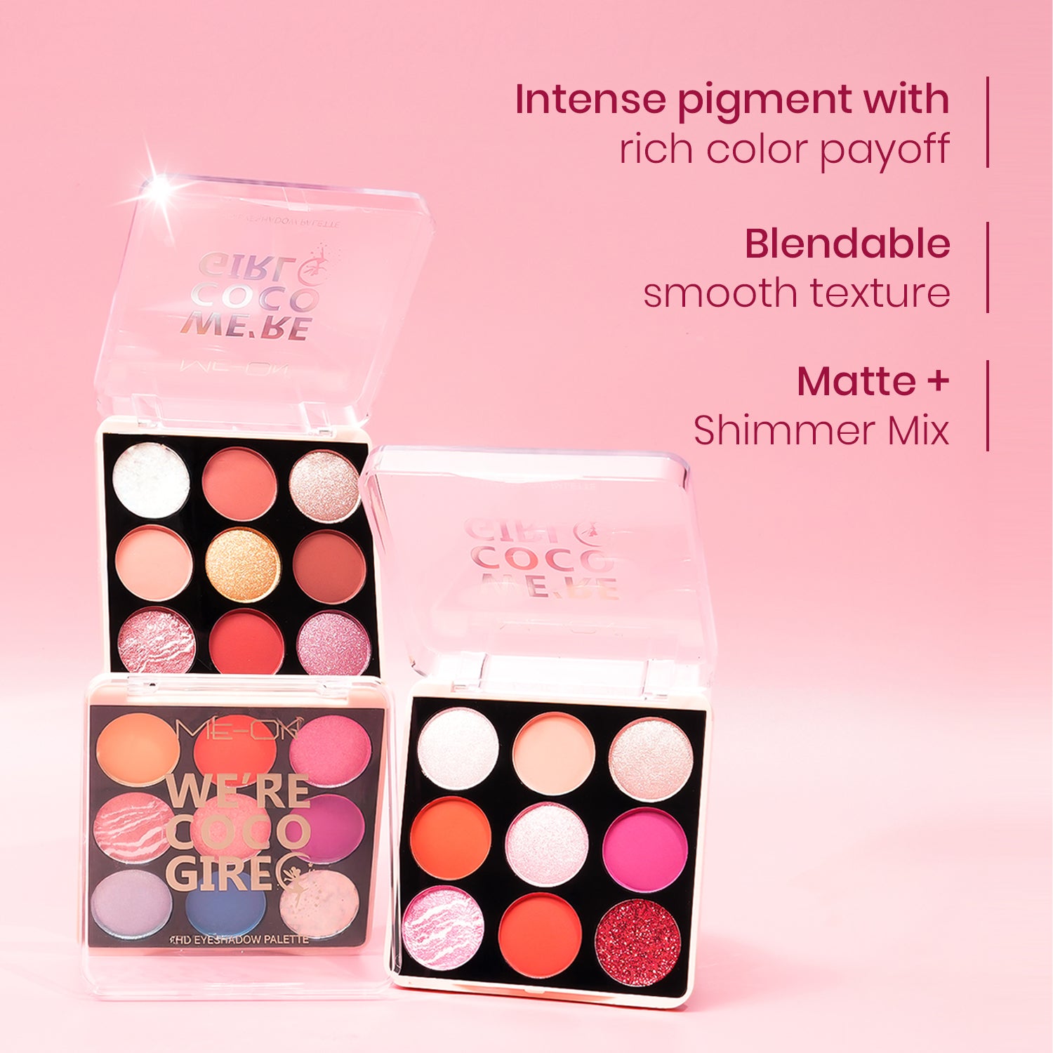 We're Coco Girl HD Eyeshadow Palette