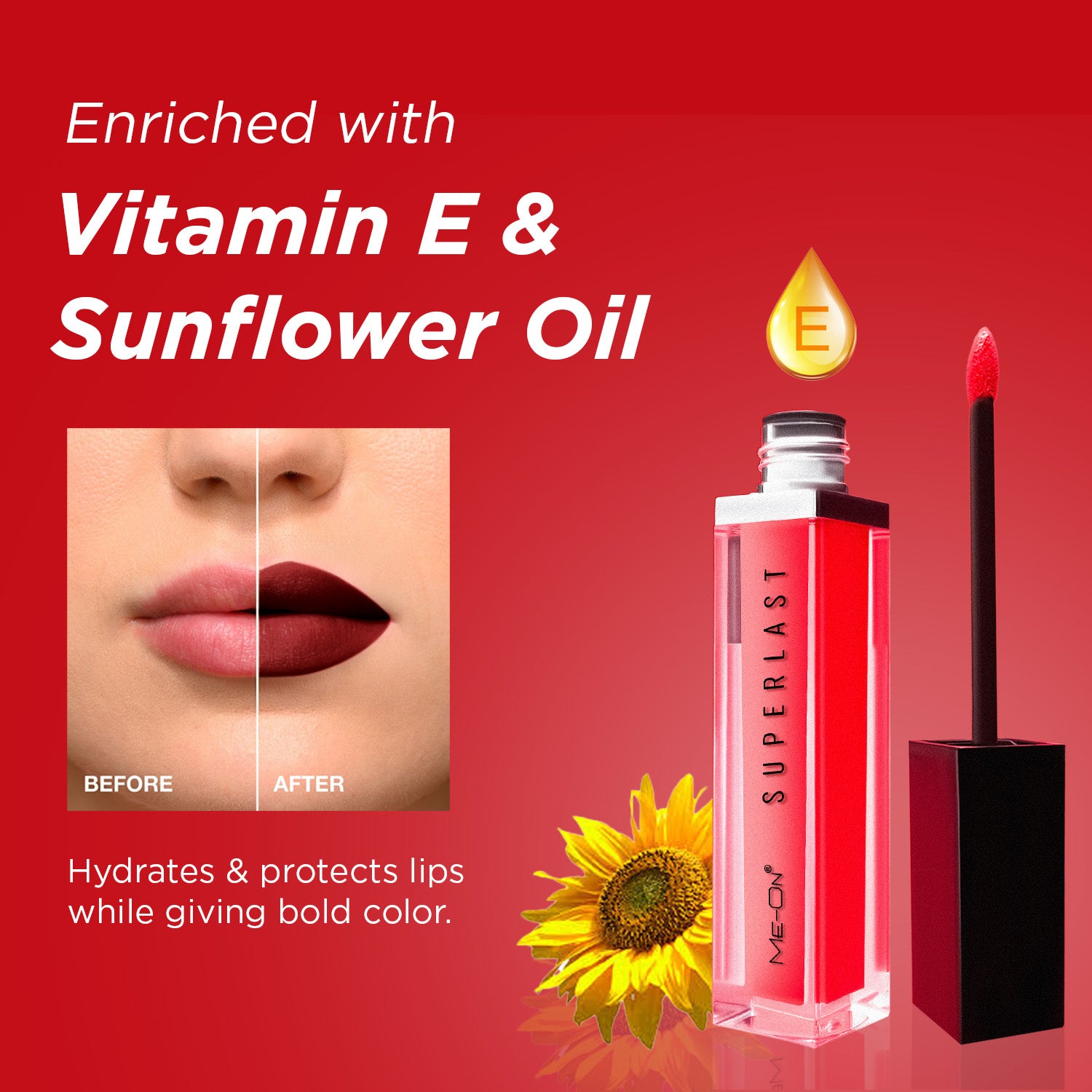 SuperLast 24H Matte Liquid Lipstick With Vitamin E & Sunflower Oil (6ML)