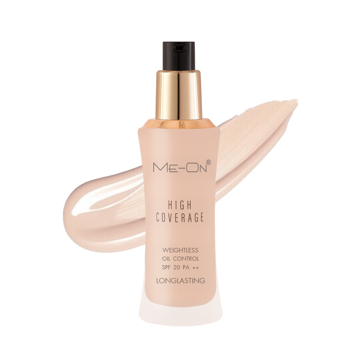 ME-ON High Coverage Foundation in 01 Cool Ivory shade
