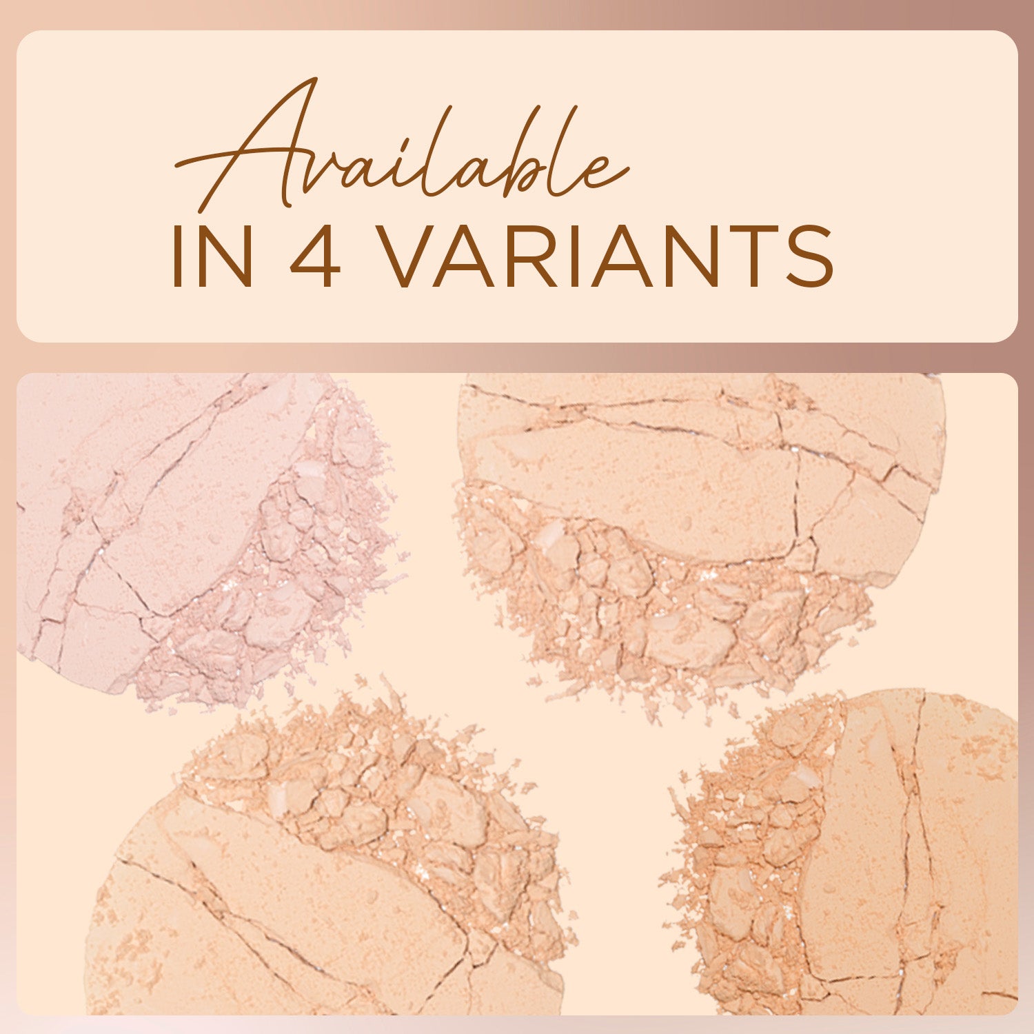ME-ON HD 2-in-1 compact powder shade range
