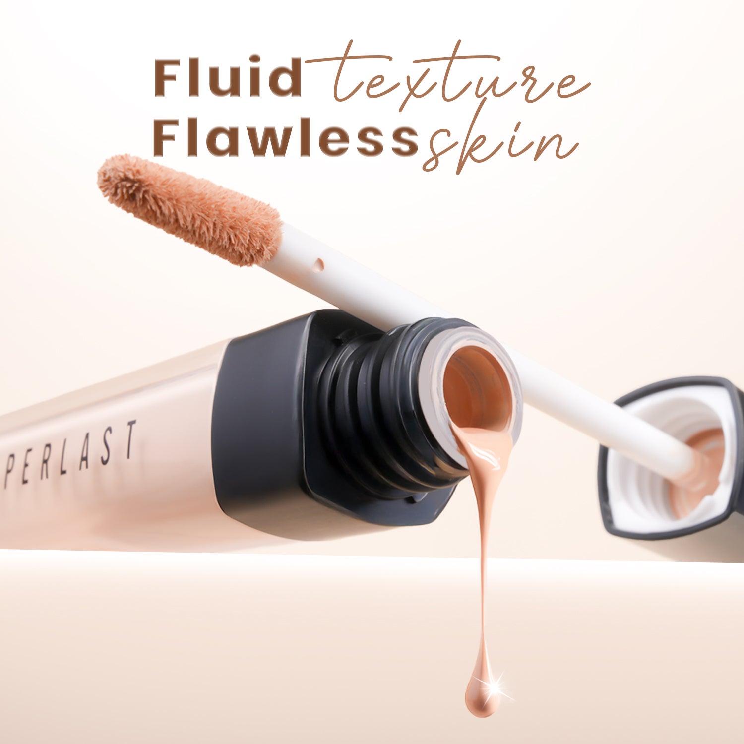 Matte finish liquid concealer controls excess oil