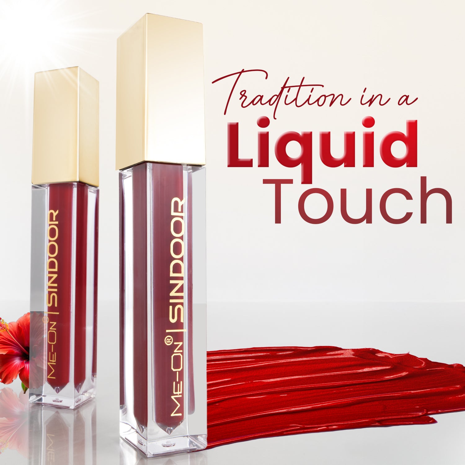 	Rich colour payoff red and maroon liquid sindoor