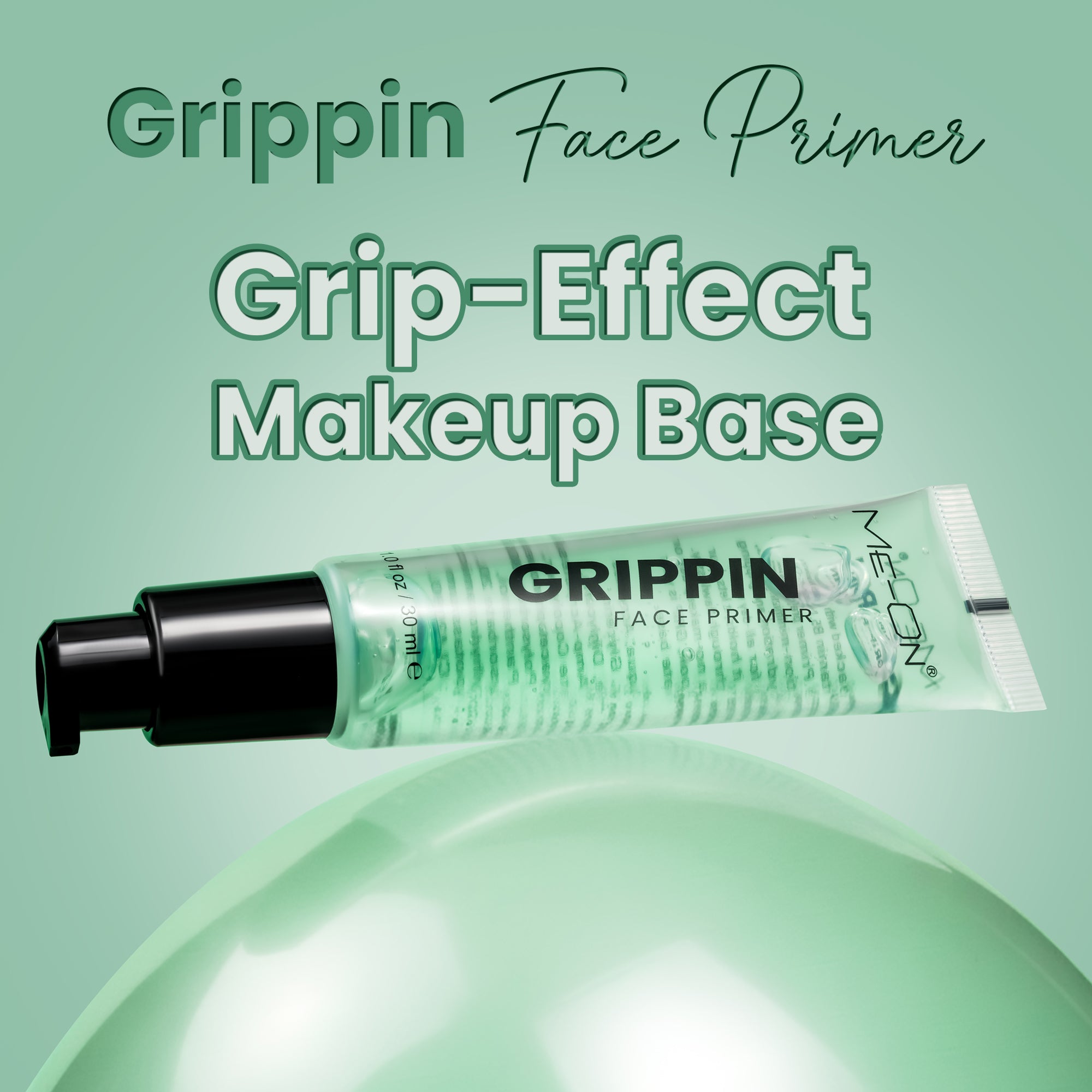 ME-ON Grippin Face Primer | Infused with Niacinamide & Vitamin B5 | Hydrating, Oil-Control, Long-Lasting Base | Brightens & Smooths Skin (30ml)
