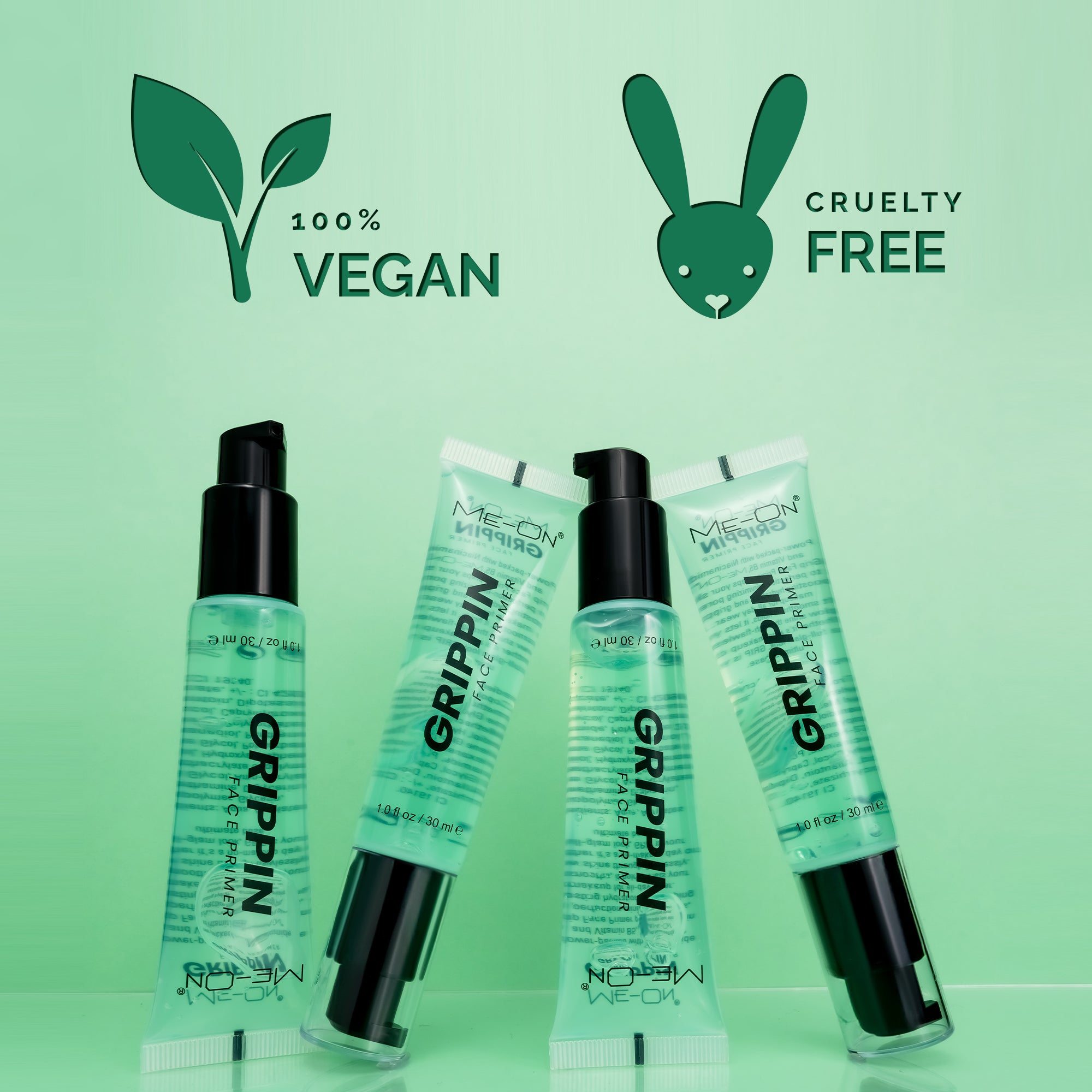 ME-ON Grippin Face Primer | Infused with Niacinamide & Vitamin B5 | Hydrating, Oil-Control, Long-Lasting Base | Brightens & Smooths Skin (30ml)