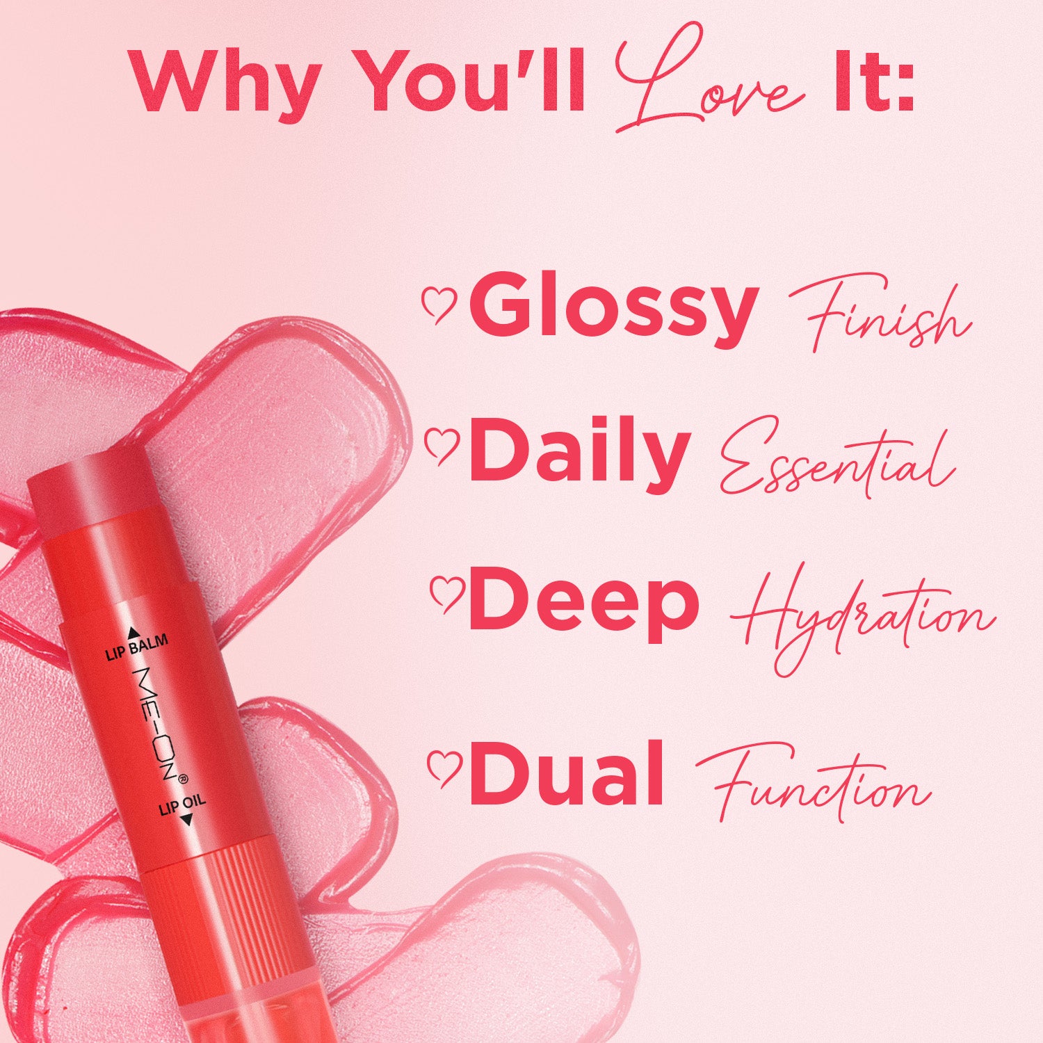 Juicy Lips Duo Lip Balm + Lip Oil