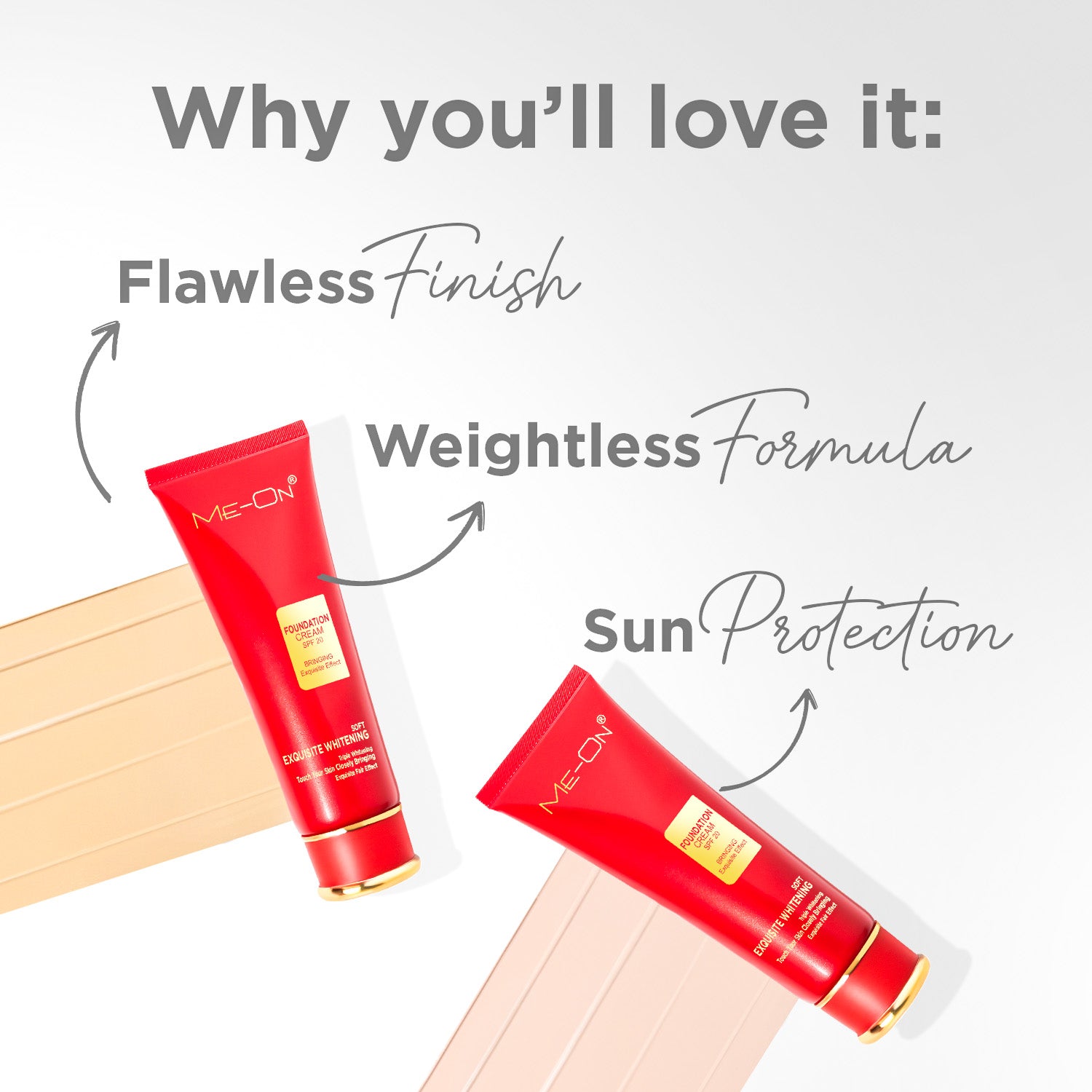 Exquisite Whitening Foundation Cream